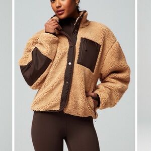 Fabletics Teddy Tahoe Jacket size Large